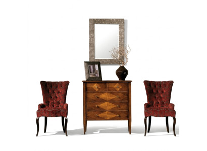 Woonkamerset commode spiegel commodeset groep hout design kast nieuw.