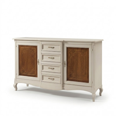 Commode Sideboard Plank Kast Planken Massief Hout Meubels uit Italië Kasten