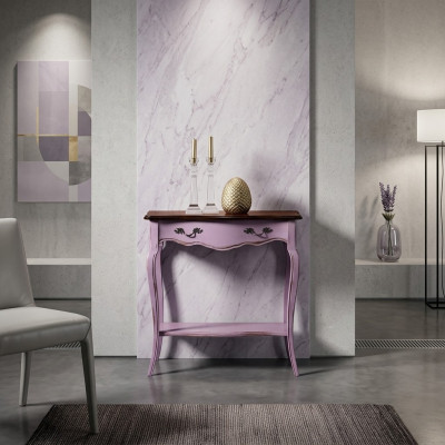 Console tafel meubel bijzettafel hout dressoir tafelconsole wandtafel hout Nieuw