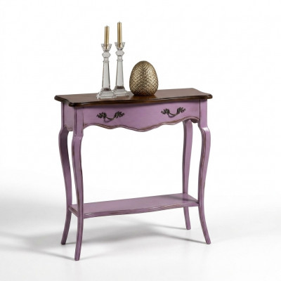 Console tafel meubel bijzettafel hout dressoir tafelconsole wandtafel hout Nieuw