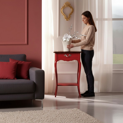 Console tafel console tafels meubels houten console telefoon bijzettafel Italiaans
