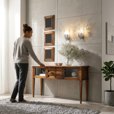 Console tafelontwerp houten tafel console sideboards luxe tafel sideboard nieuw.