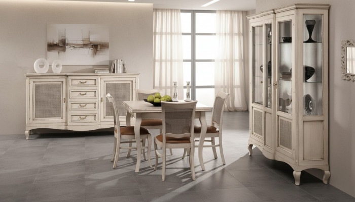 Tafel Eettafel Antieke Stijl Massief Houten Meubelen Italiaanse Houten Tafels