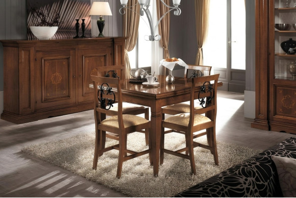 Set Tafel Eetkamer 5-dlg. Tafels Nieuw Set Eettafel 4 x Stoelset Meubels