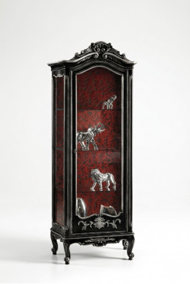 Vitrine kast vitrine woonkamer kasten dressoir Italiaanse meubels hout