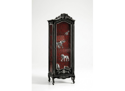 Vitrine kast vitrine woonkamer kasten dressoir Italiaanse meubels hout
