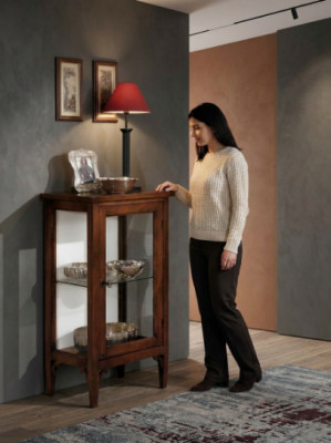 Vitrine Glas Kast Vitrines Woonkamer Kijkkasten Italiaanse meubelen NIEUW