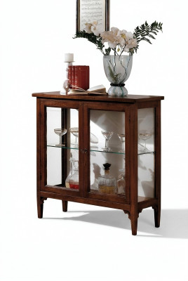 Vitrinekast Vitrines Woonkamerkasten Dressoir Italiaanse meubels Hout
