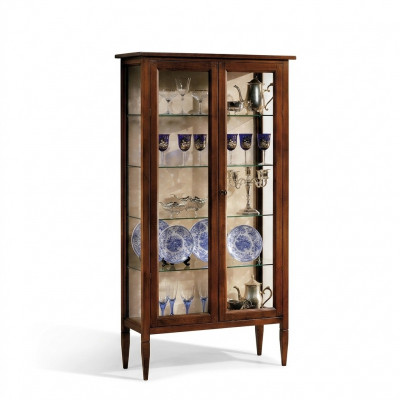 Woonkamer dressoir glazen kast vitrine eetkamer dressoir houten kasten meubels