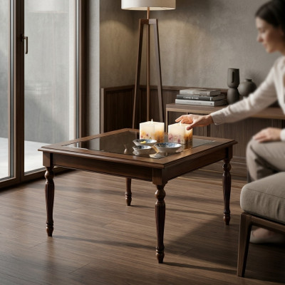 Salontafel hout Bijzettafel Koffietafel Design tafel Woonkamertafel Tafels