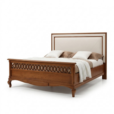 Tweepersoonsbed Bedden Slaapkamer Meubels Massief hout Vaccari cav giovanni Bed Nieuw