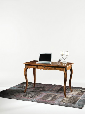 Secretaris Kantoor Meubels Bureau Bureau Computertafel Massief Hout Laden Tafels