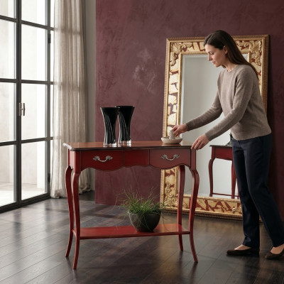 Kasttafel Console Bijzettafel Tafelconsole Tafel Muur Tafels Hout Meubels