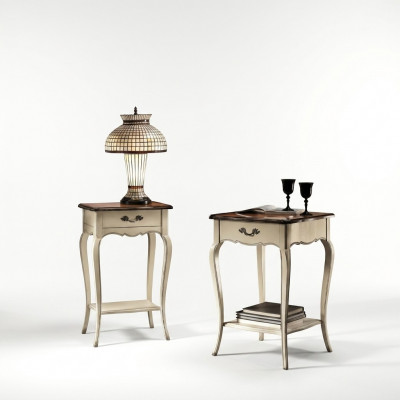 Telefoontafel Bijzettafel Console tafel Bloementafel Tafel Hout Meubels Nieuw