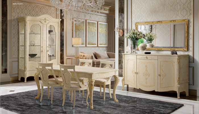 Kast met spiegel Houten dressoir Meubels Kast Slaapkamer Zwart Sideboard