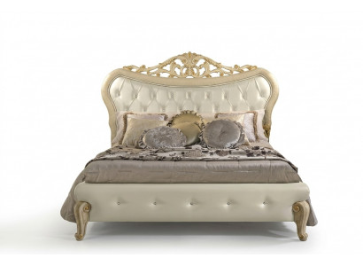 Bedekking ontwerp dubbele bedden slaapkamer houten Chesterfield bedframe nieuw