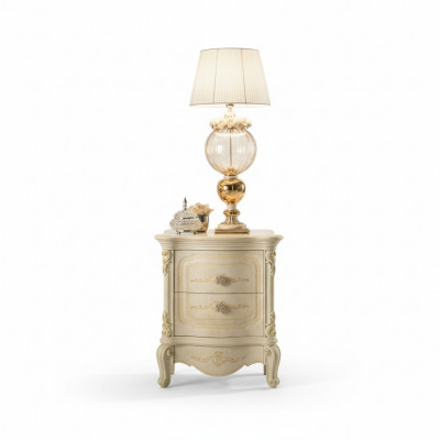 Nachtkastje 2x Houten Nachtkastjes Tafel Consoles Nacht Klassieke Stijl Console Nieuw