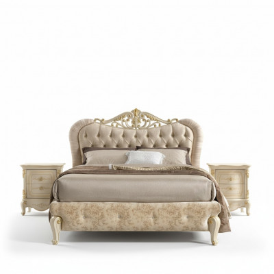 Bedmeubels Tweepersoonsbed Chesterfield Slaapkamermeubels Designbedden Italië Nieuw