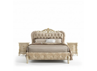Bedmeubels Tweepersoonsbed Chesterfield Slaapkamermeubels Designbedden Italië Nieuw