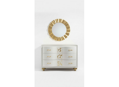 ladetafel kast luxe ladenkast kast rek console meubels houten kast Italië nieuw