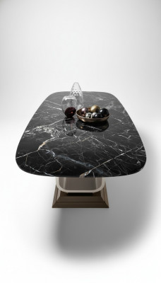 Eettafel Luxe Tafel Massief Meubel Hout uit Italië Eetkamer Tafels Inrichting