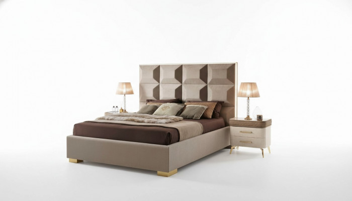 Bed Houten Dubbele Slaapkamer Bedden Bruin Bedframe Modern Tweepersoonsbed Meubels