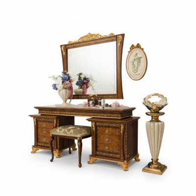 Schminktafel Ontwerp Houten Tafel Console Tafels Italiaanse Meubels