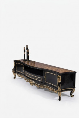 Luxe dressoir tv kast laag tv-meubel frame kasten commode