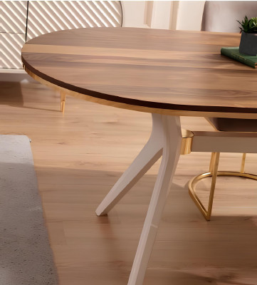 Eetkamer eettafel stoel set groep meubilair tafel luxe tafels meubilair 5-delig.