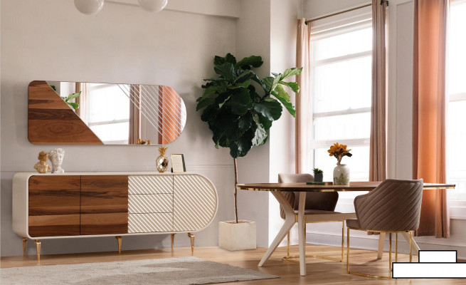 Inrichtingsgroep Luxe Tafel + 2 Stoelen Set 3-delig. Eettafel set Eetkamer