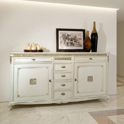 Antiek barokstijl dressoir dressoir woonkamer slaapkamer plank sideboard nieuw