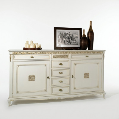 Antiek barokstijl dressoir dressoir woonkamer slaapkamer plank sideboard nieuw