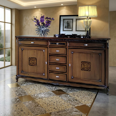 Kommode Sideboard Kommoden Schrank Möbel Anrichte Massiv Holz Schränke Italien Ladekast Dressoir Ladenkast Kast Meubels Dressoir Massief Hout Kasten Italië