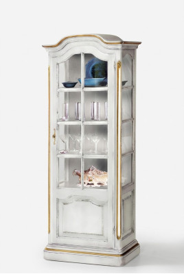 Dressoir massief houten buffetkast wit woonkamer dressoir eetkamer vitrine meubels