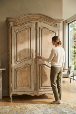 Massief houten slaapkamerkast woonkamer Vaccari cav giovanni kledingkasten