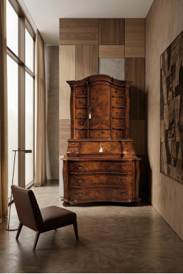 Dressoir Secretaire Tafel Buffet Buffetkast Keukenkast Kast Massief hout
