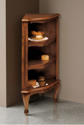 Eckschrank Regal Ecke Bücherregal Wand Ecke Regal Holz Schränke Design Barock  Hoekkastplank Hoek Boekenplank Muur Hoekplank Houten Kasten Ontwerp Barok