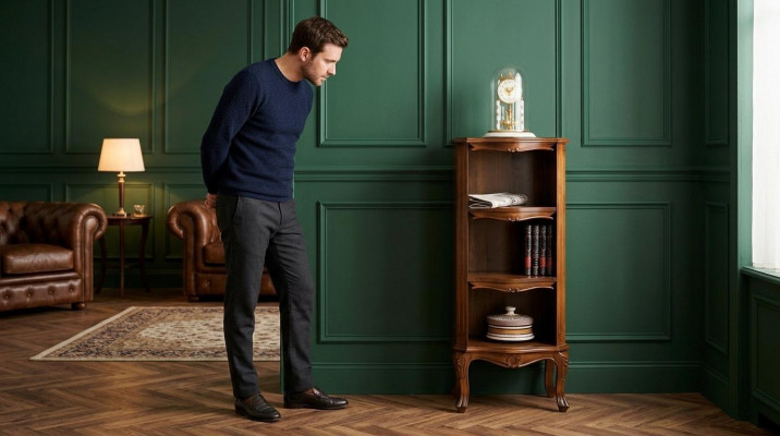Boekenplank houten kasten ontwerp barok stijl vitrine bar kast massief