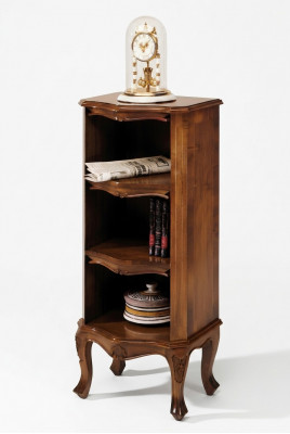 Boekenplank houten kasten ontwerp barok stijl vitrine bar kast massief