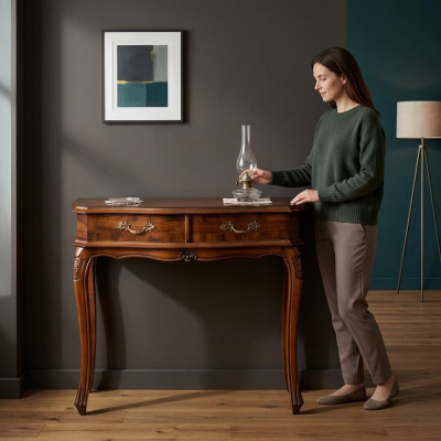 Tafel consoles dressoir Barok Rococo dressoirs hout ontwerp bijzettafel kast