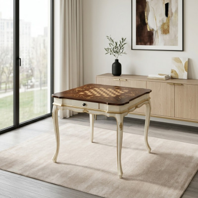 Schaaktafel Speltafel Tafel Met Schaak Miniatuur Studie Meubels Tafels Bordspel