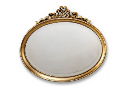 Spiegel Klassischer Holz Ovaler Wandspiegel Spiegel Design Gold Wohnzimmer Neu Spiegel Klassieke houten ovale wandspiegel Spiegelontwerp Goud woonkamer Nieuw