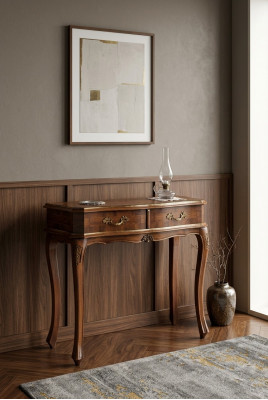 Console consoles make-up console dressing table console table designer wood table Italy