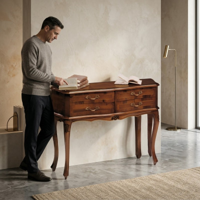 Console tafel make-up console designer houten tafel console consoles