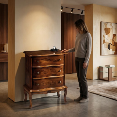 Commode dressoir dressoir kast kapstok dressoir meubels stijl hout luxe nieuw