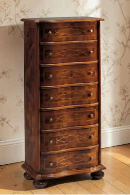 Hout Italiaanse stijl meubels Luxe bruine commode Stijl barok antieke stijl Nieuw