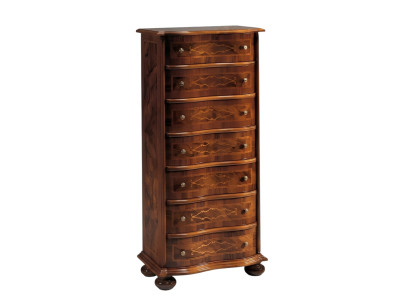 Hout Italiaanse stijl meubels Luxe bruine commode Stijl barok antieke stijl Nieuw