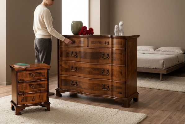 Houten dressoir commode meubelen commodes massief houten kasten buffetkast