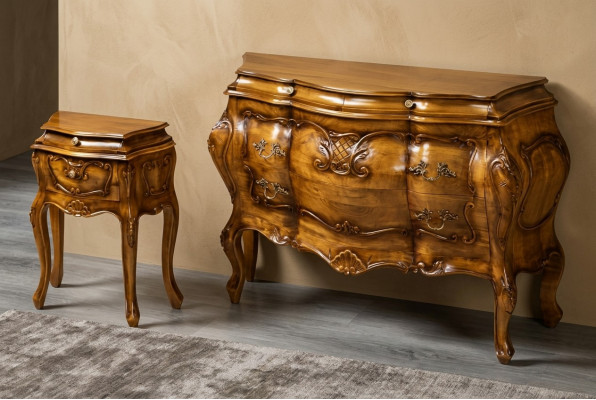 Barok rococo nachtkastjes nachtkast console bijzettafel nieuw nachtconsoles