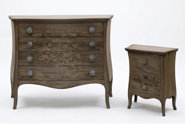 Nachtkastje Nachtkastje Bijzettafel Commode Nachtkastje Kast Barok
